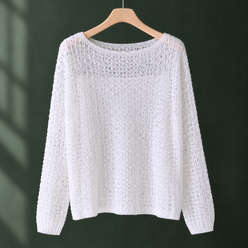 Openwork Knit Jumper