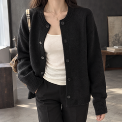 Relaxed Soft Knit Cardigan