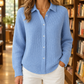 Collared Cotton-Blend Jumper