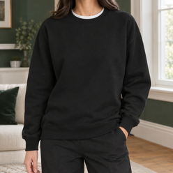 Cotton-Blend Sweatshirt