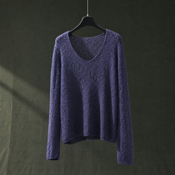 Open Knit Wool-Blend Jumper