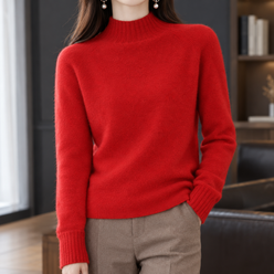 Cashmere-Feel Relaxed Jumper