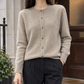 Wool-Rich Knit Cardigan