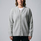 Zip-Up Knitted Cardigan