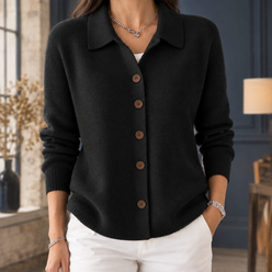 Relaxed Wool Cardigan