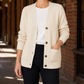 V-Neck Button-Front Cardigan