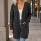 Cable Knit V-Neck Cardigan