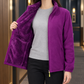 Fleece Jacket with Stand Collar, Full Zip and Zip Pockets