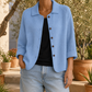 Collared Loose Straight Cardigan