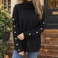 Relaxed Roll Neck Jumper in Soft Knit