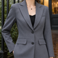 Blazer Polyester Tailored with Two Buttons and Three Front Pockets