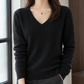 Soft Knit Relaxed V-Neck Jumper