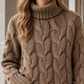 Tactile Cable Knit Jumper