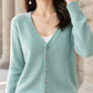 Easy-Fit V-Neck Cardigan