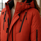 Utility Coat Polyester Padded Hip-Length with Hood and Zip Pockets