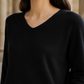 Fine Wool V-Neck Jumper