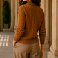 Cashmere-Feel Wool-Blend Jumper
