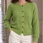 Textured Button Cardigan, Regular Fit
