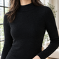 Pure Wool Slim Mock Neck Jumper