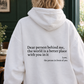 Message Back Hoodie