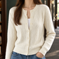 Vertical Cable Cardigan