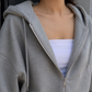 Oversized Zip Hoodie