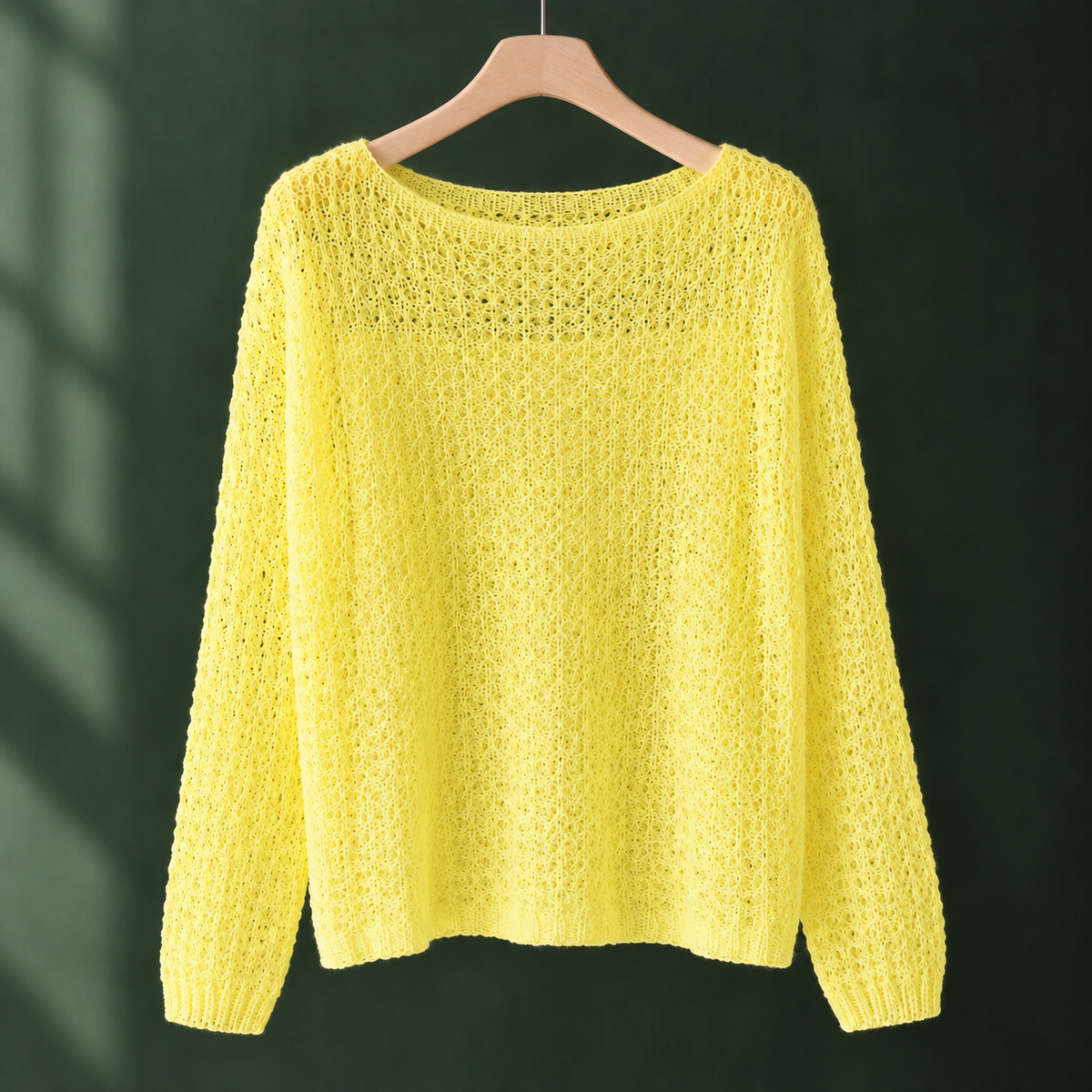 Openwork Knit Jumper