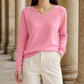 Fine Wool V-Neck Jumper