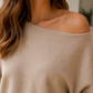 Asymmetric Soft Knit Jumper