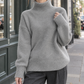 Relaxed Roll Neck Jumper with Generous Sleeves