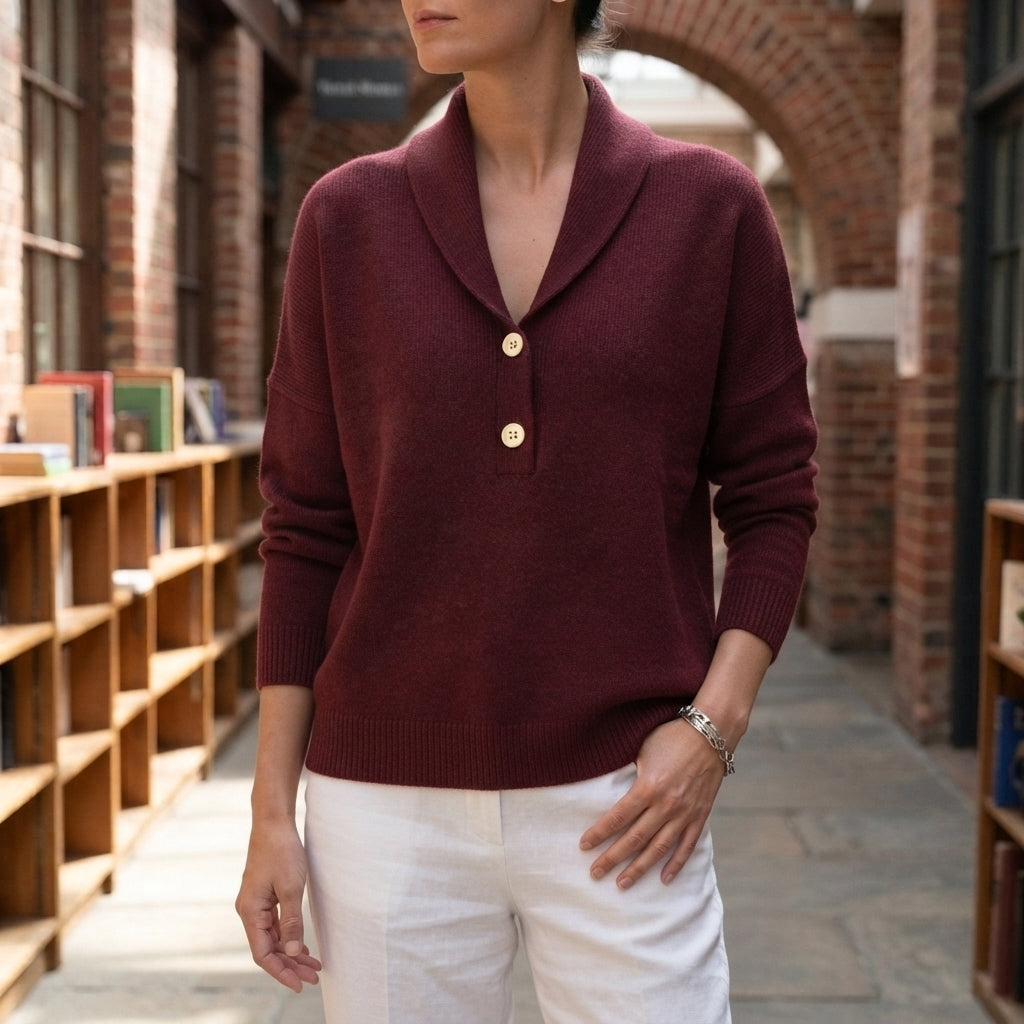Shawl Collar Jumper