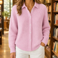 Collared Cotton-Blend Jumper