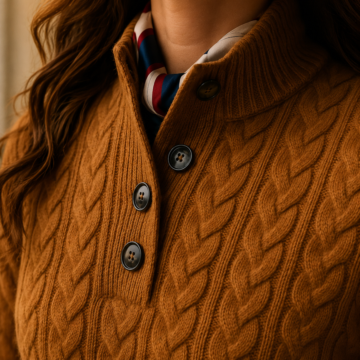 Cashmere-Feel Wool-Blend Jumper
