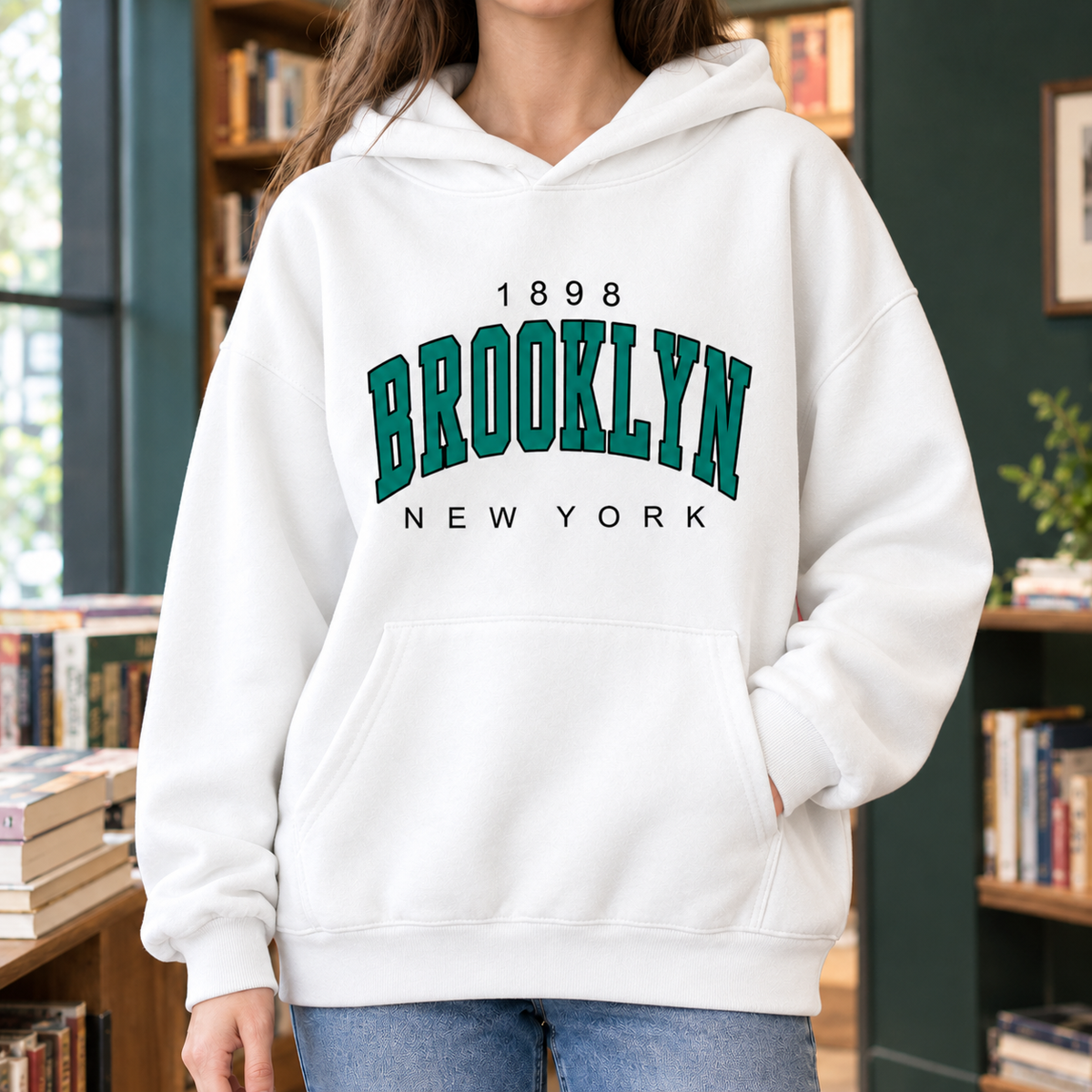 Brooklyn Graphic Pullover Hoodie