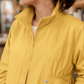 Jacket Polyester Utility with Stand Collar, Full Zip and Drawstring