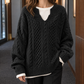 Loose Fit Cable Jumper