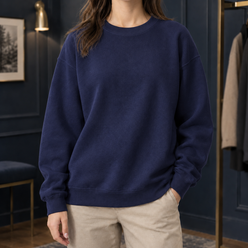 Relaxed Crew Neck Jumper