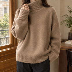 Oversized Roll Neck Jumper