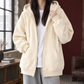 Soft Knit Finish Oversized Hoodie