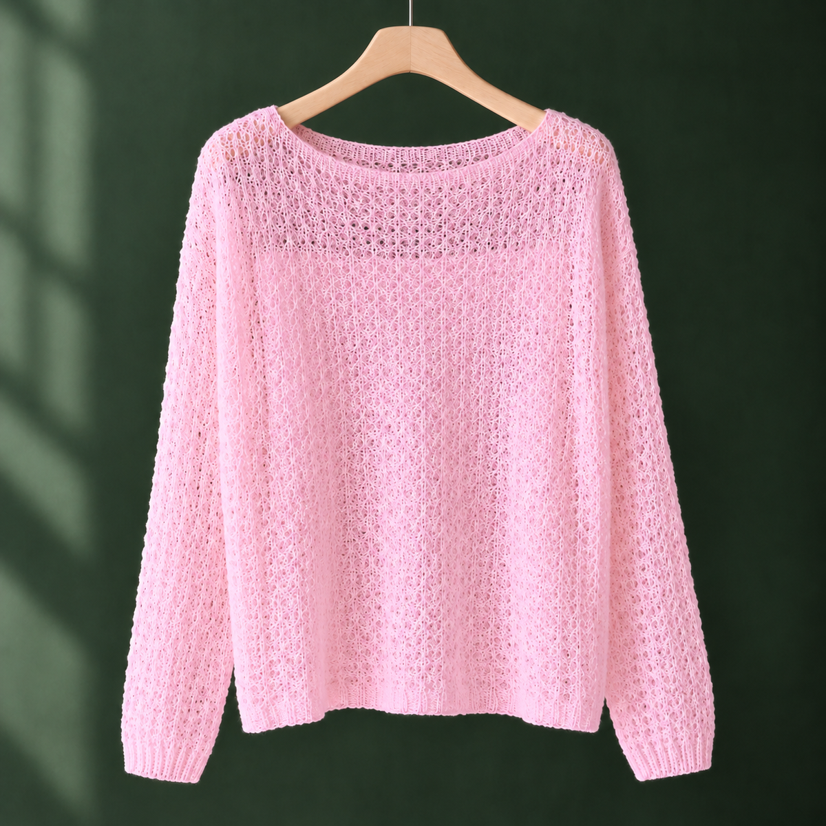 Openwork Knit Jumper
