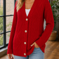 Cable Knit V-Neck Jumper