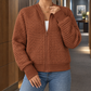 Bomber Jacket Cotton Blend Quilted with Full Zip and Ribbed Cuffs