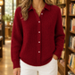 Collared Cotton-Blend Jumper
