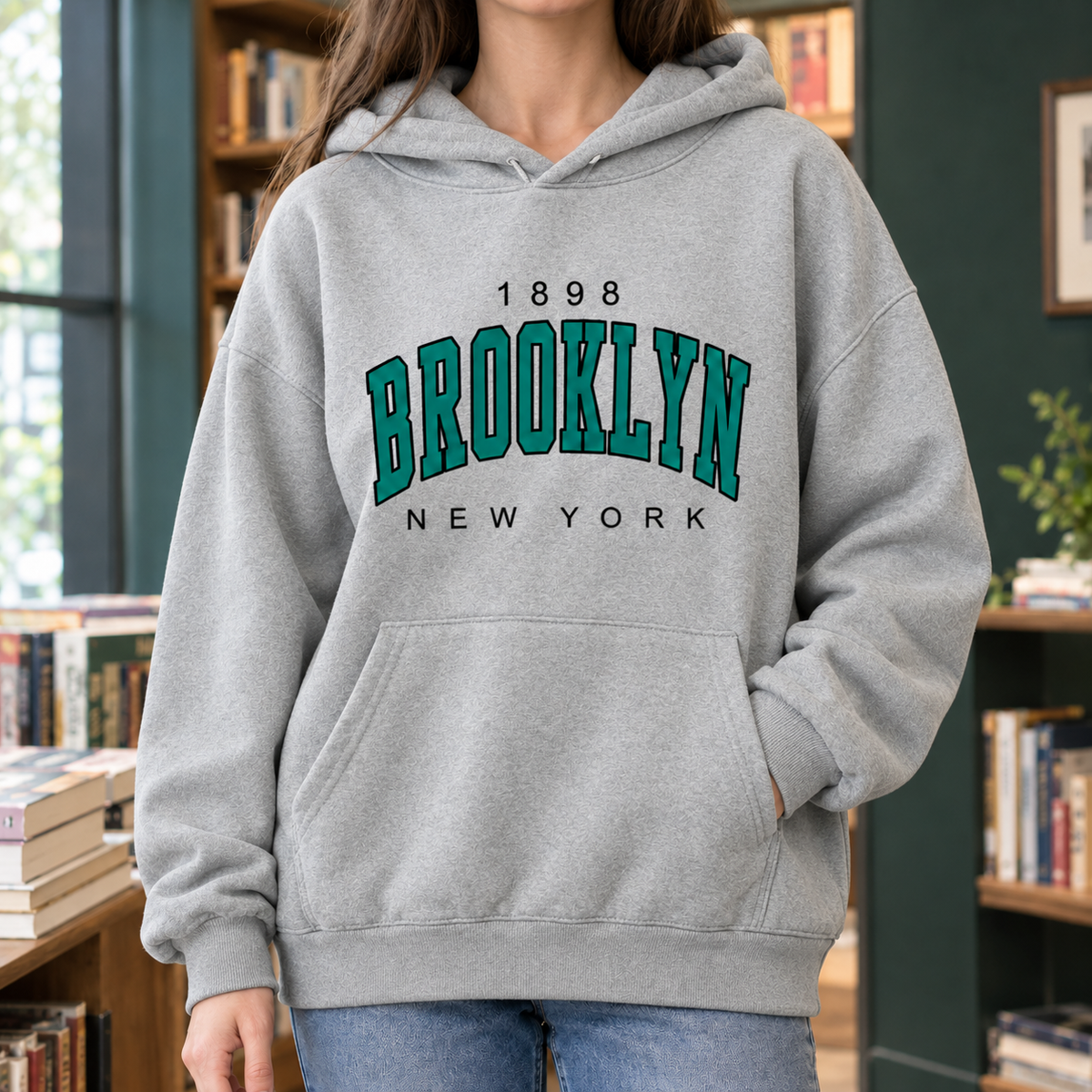 Brooklyn Graphic Pullover Hoodie