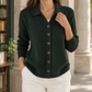 Collared Soft Knit Cardigan
