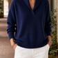 Generous Shawl Collar Jumper