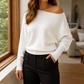 Asymmetric Soft Knit Jumper