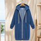 Longline Zip Hoodie