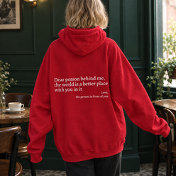 Message Back Hoodie