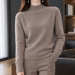 Cashmere-Feel Relaxed Jumper